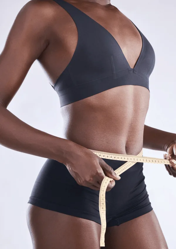 Taille mesurée au mètre ruban, chirurgie de la silhouette